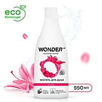Экогель для душа WONDER LAB роза и пион, 550 мл