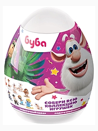 Набор для творчества "Конфитрейд" "Буба" в пластиковом яйце XXL 1/8