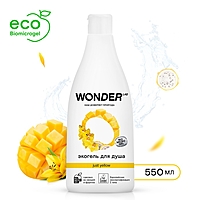 Экогель для душа WONDER LAB ананас и манго, 550 мл