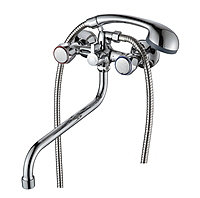 Смеситель для ванны Ammore A4685 излив 300 мм хром