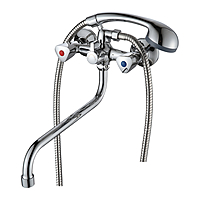 Смеситель для ванны Ammore A4684 излив 300 мм хром