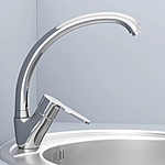 Смеситель для кухни AVRORA Mirro AV3321 высокий излив хром