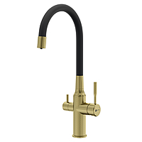 Смеситель для кухни Lemark Expert LM5083LGN-Black под фильтр