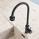 Смеситель для кухни AVRORA Kitchen AV9001GM оружейная сталь