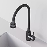 Смеситель для кухни AVRORA Kitchen AV9001GM оружейная сталь