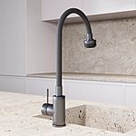 Смеситель для кухни AVRORA Kitchen AV9001GM оружейная сталь