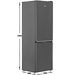 Холодильник Beko B1RCSK272G серый