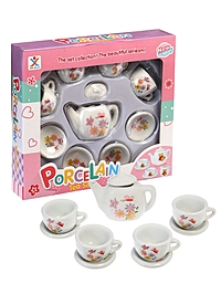 Набор керамической посуды "Чайный сервиз" 9 предметов