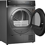 Сушильная машина Weissgauff WD 879 Diamond Heat Pump серебристый