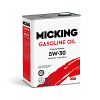 Масло моторное Micking Gasoline Oil MG1 5W-30 SP/RC 4 л синт.