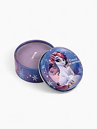 Свеча ароматическая новогодняя в банке «Следуй за мечтой» аромат лаванда, 4.8 см