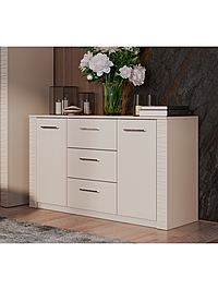 Комод 3 ящ и 2 двери Калипсо, 1301х400х732, Меланж