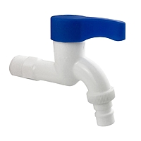 Кран водоразборный BRIMIX 589 1/2н ABS-пластик белый