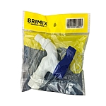 Кран водоразборный BRIMIX 588 3/4н ABS-пластик белый