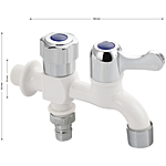 Кран водоразборный BRIMIX 5893 1/2 ABS-пластик двойной выход