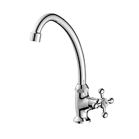 Кран для холодный воды Decoroom DR54010 хром