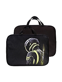 Папка с ручками текстиль А4 80мм 350*270 Stavia "Техно" 89294