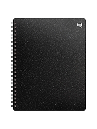 Тетрадь на гребне A5 48л кл BG Glitter пласт обл, офсет