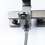 Смеситель для ванны Wasser Zimmer ZM-7722-3Q графит