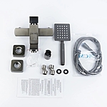 Смеситель для ванны Wasser Zimmer ZM-7722-3Q графит