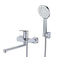 Смеситель для ванны GROSS AQUA Prado 7578828C-35F хром