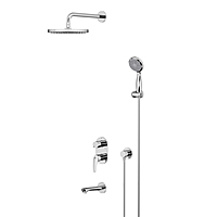 Смеситель для ванны Lemark Linara LM0422C встраиваемый хром