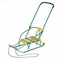 Санки Nikki 2, цвет зелёный