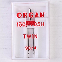 Игла для бытовых швейных машин двойная №90/4 "ORGAN"