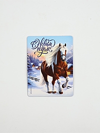 Магнит на холодильник «С Новым годом», 6 х 8 см