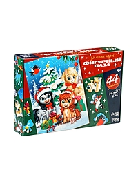 Лесная мастерская Пазл фигурный "Зимние игры"