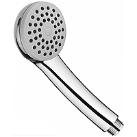 Лейка для душа Ledeme L04-2 хром/белый 1 режим