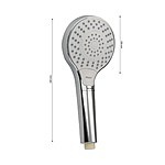 Лейка для душа GFmark 6018 кнопочное переключение 3 режима
