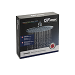 Лейка для душа GFmark 6043 верхняя хром/белый