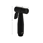 Лейка гигиеническая GFmark 6139 нержавеющая сталь черный