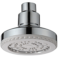 Лейка для душа D-Lin D61053 верхняя 100 мм хром/серый