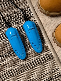 Сушилка для обуви LSO-08, 11 см, детская, 10 Вт, индикатор, синяя