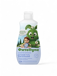 Гель для купания детский "ФитоПупс" душистая ромашка, 290 мл