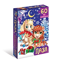 Пазл "Лошадки", 60 элементов