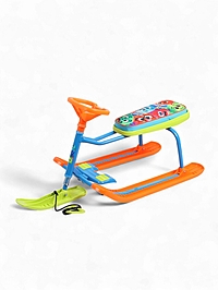 Снегокат «Монстрики», оранжевый, зелёный, ТС1-СЛ/М Snow Cat