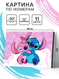 Картина по номерам на холсте с подрамником "Секреты дружбы" 20 х 30 см