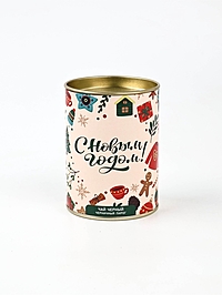 Подарочный чай "С Новым Годом" , тубус, 50 г