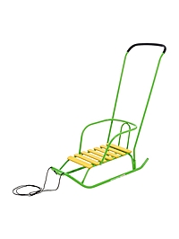 Санки  "Ветерок 2" ярко-зеленый В2/ЯЗ