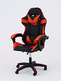 Кресло игровое, черно-красное