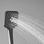 Душевая система Vincea Cube VSFS-1C1GM вороненая сталь