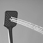 Душевая система Vincea Cube VSFS-1C1GM вороненая сталь