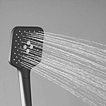 Душевая система Vincea Cube VSFS-1C1GM вороненая сталь