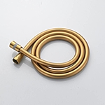 Душевая система Shevanik S4536G с изливом золотой сатин