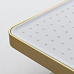 Душевая система Shevanik S4536G с изливом золотой сатин