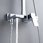 Душевая система Shevanik S4636 с изливом хром