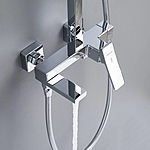 Душевая система Shevanik S4636 с изливом хром